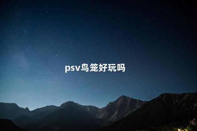 psv鸟笼好玩吗