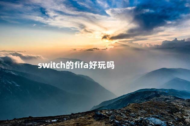 switch的fifa好玩吗