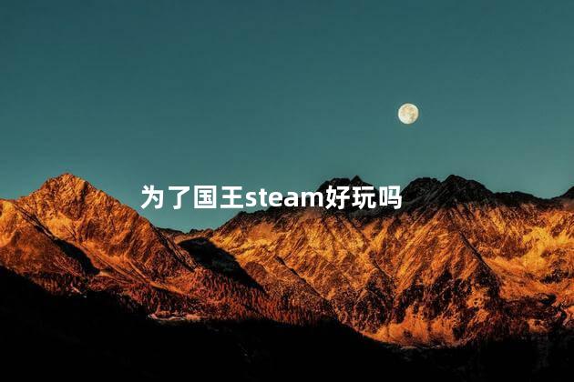 为了国王steam好玩吗